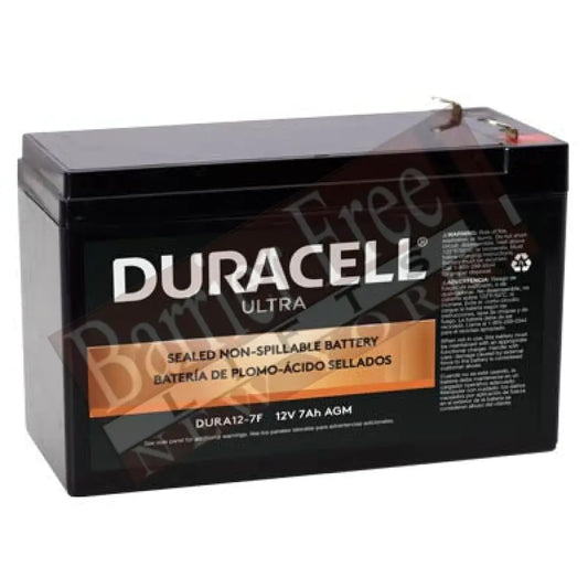 Sla12-7F Duracell Ultra 12V 7Ah Agm Sla Battery With F1 Terminals